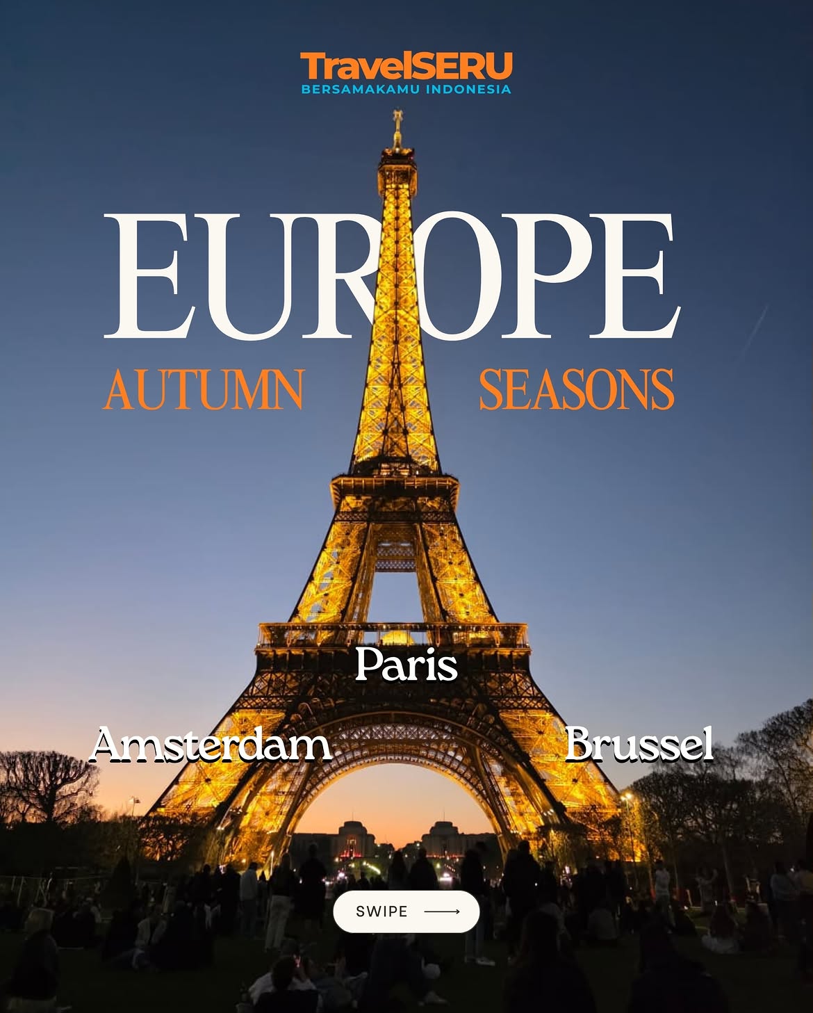 Europe Autumn Season 2026 – Paris, Brussels & Amsterdam
